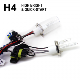 HID xenon kit h4-2 quick start 6000k 35w