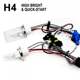 HID xenon kit h4-2 quick start 6000k 35w