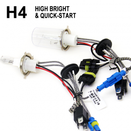 HID xenon kit h4-2 quick start 6000k 35w