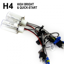 HID xenon kit h4-2 quick start 6000k 35w